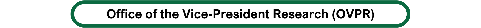 Office of the Vice President Research